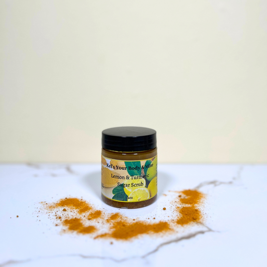 Lemon & Turmeric Sugar Scrub