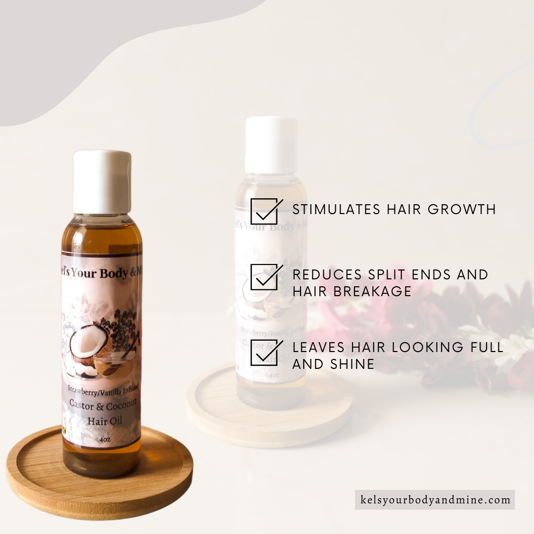 Castor Coconut Hair Oil